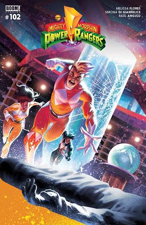 Mighty Morphin Power Rangers #102 CVR A MANHANINI cover