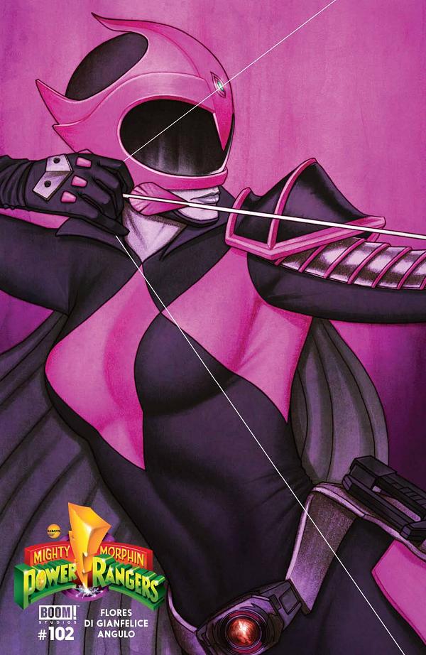 Mighty Morphin Power Rangers #102 CVR B FRISON cover