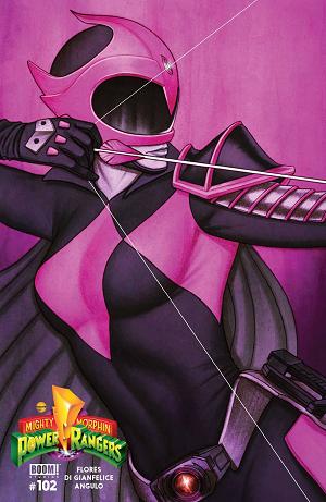 Mighty Morphin Power Rangers #102 CVR B FRISON cover