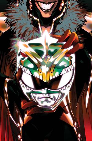 Mighty Morphin Power Rangers #110 CVR F CVR F FOC REVEAL cover