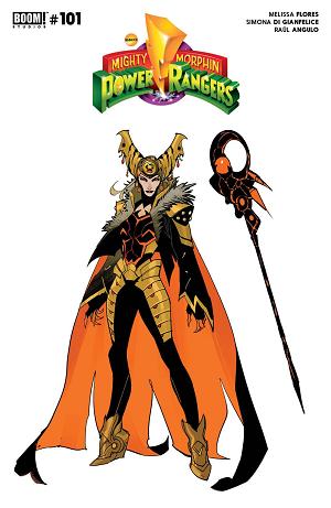 Mighty Morphin Power Rangers #101 cover