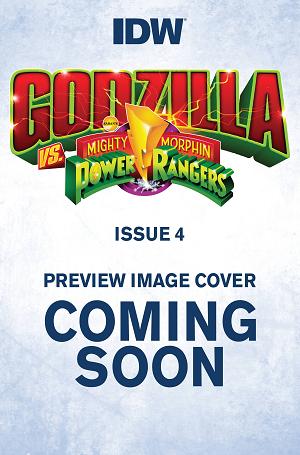 Godzilla Vs Mmpr #4 CVR B DRAPER-IVEY cover