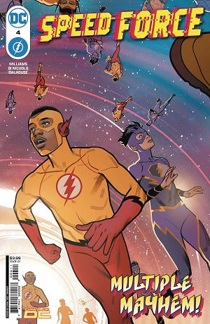Speed Force #4 CVR A EVAN DOC SHANER cover