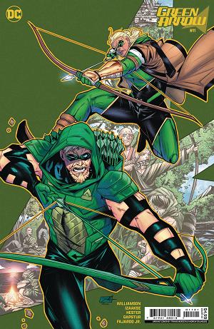 Green Arrow #11 CVR B TRAVIS MERCER CSV cover