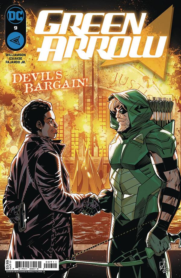 Green Arrow #9 CVR A SEAN IZAAKSE cover