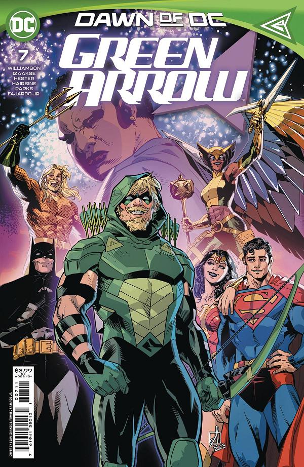 Green Arrow #7 CVR A SEAN IZAAKSE cover