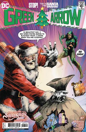 Green Arrow #7 CVR C TREVOR HAIRSINE SANTA CSV cover