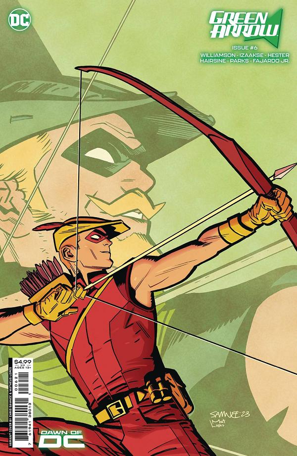 Green Arrow #6 CVR B CHRIS SAMNEE CSV cover