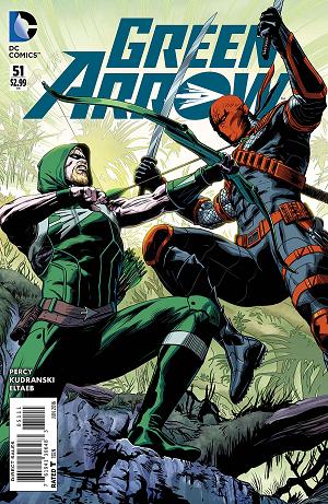 Green Arrow #51  cover