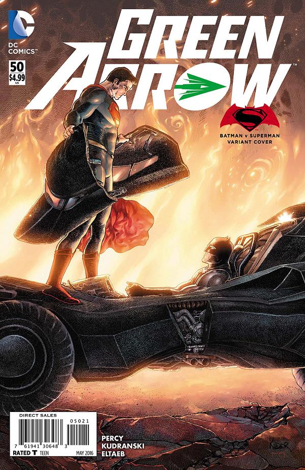 Green Arrow #50  cover
