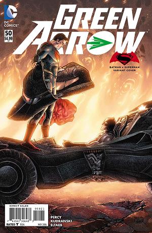 Green Arrow #50  cover