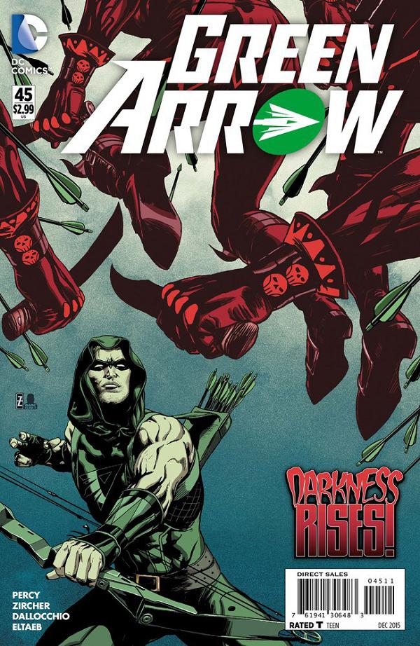 Green Arrow #45  cover