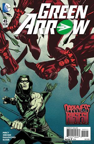 Green Arrow #45  cover