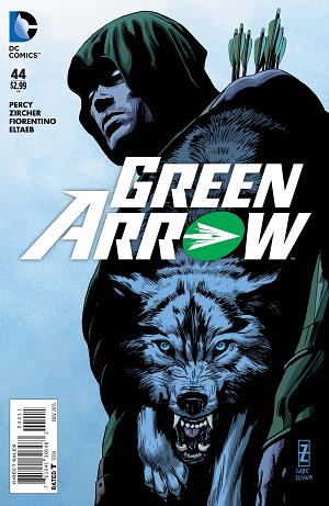 Green Arrow #44 cover