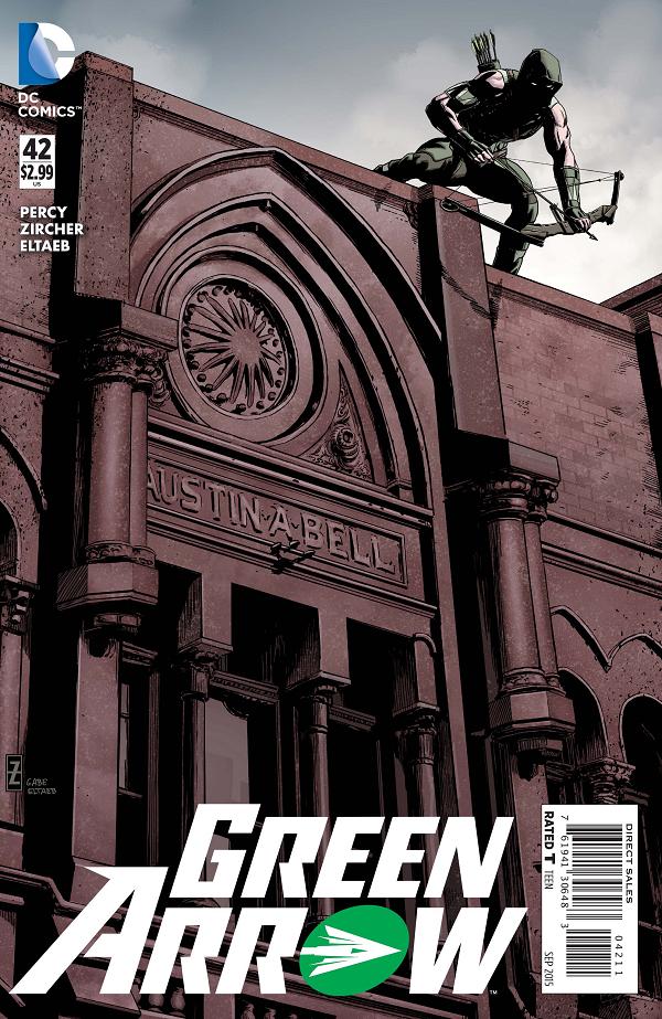 Green Arrow #42  cover