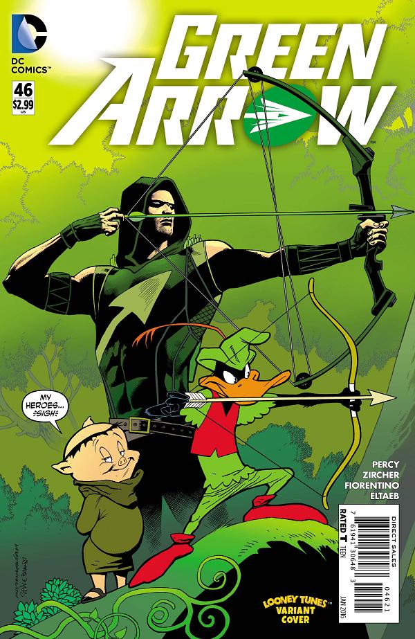 Green Arrow #46 LOONEY TUNES cover