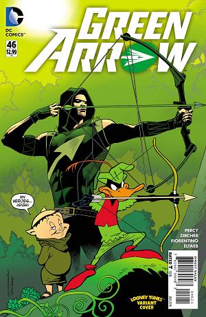 Green Arrow #46 LOONEY TUNES cover
