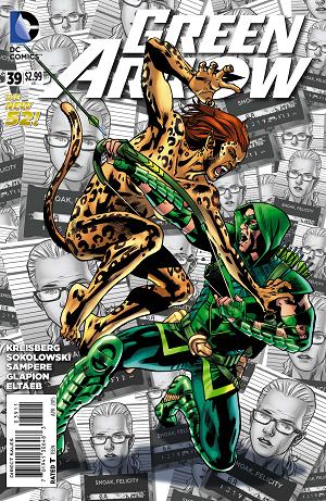 Green Arrow #39 cover
