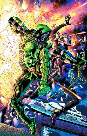 Green Arrow #36 cover