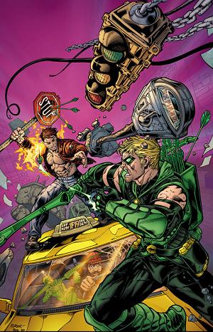 Green Arrow #3  cover