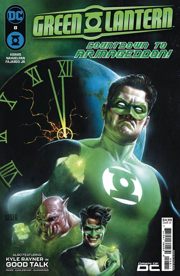 Green Lantern #8 CVR A STEVE BEACH cover