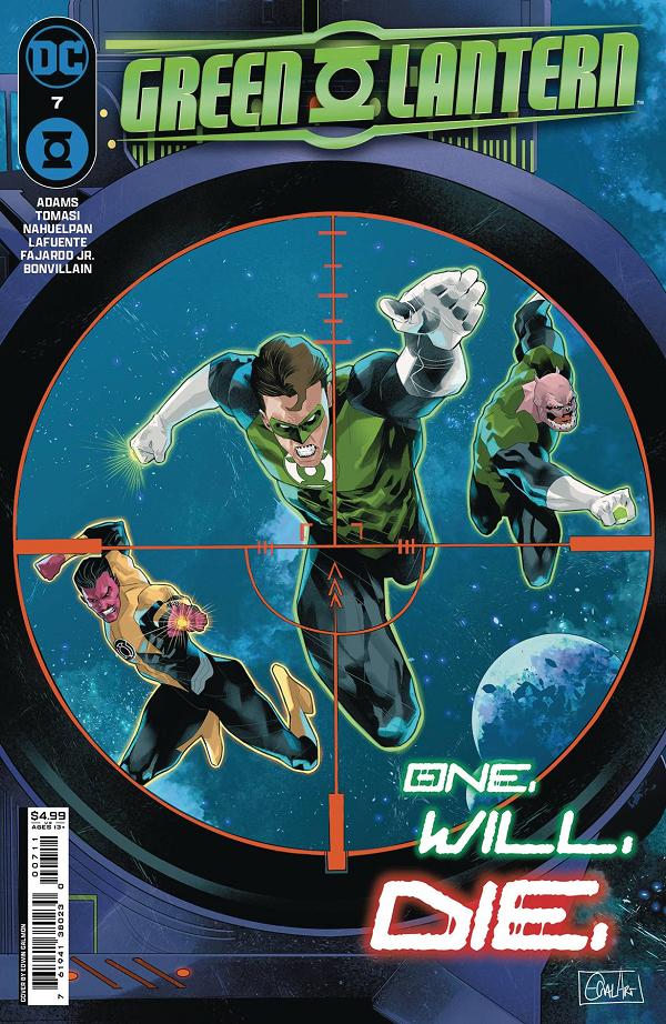 Green Lantern #7 CVR A EDWIN GALMON cover
