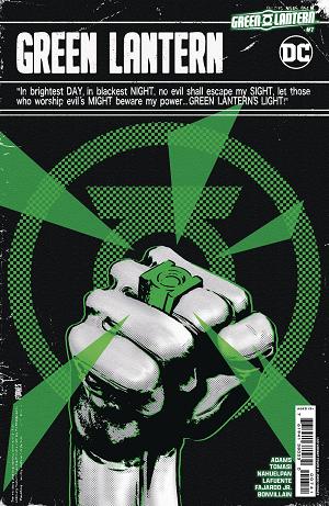Green Lantern #7 CVR D INC 1:50 JORGE FORNES CSV cover