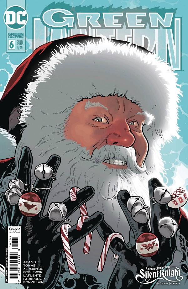 Green Lantern #6 CVR C JEFF SPOKES SANTA CSV cover