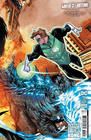 Green Lantern #4 CVR E BALDEON CONN JL GODZ KONG CSV cover