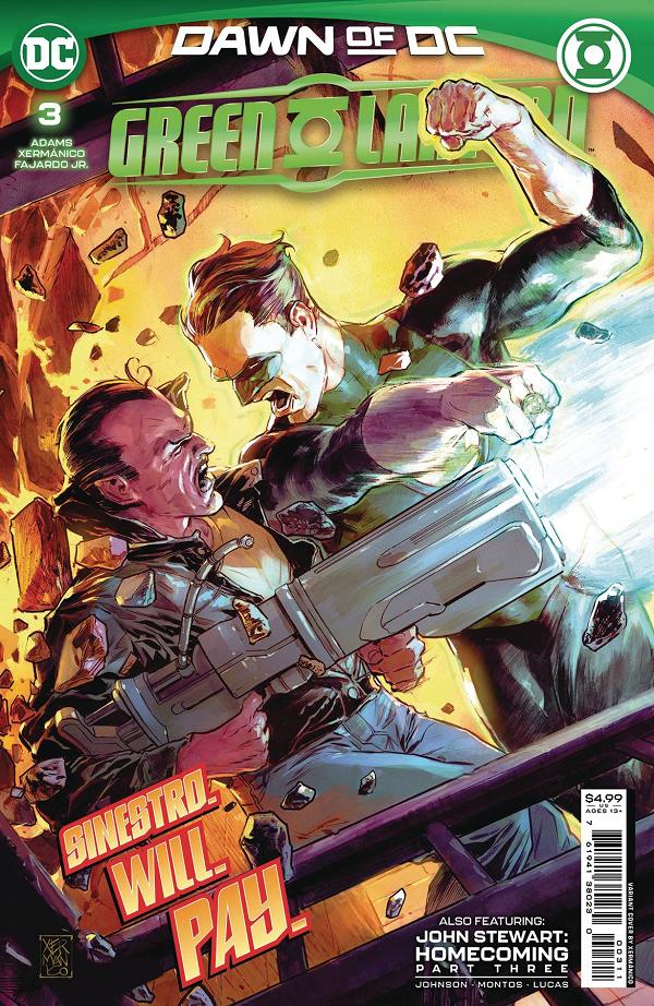 Green Lantern #3 CVR A XERMANICO cover