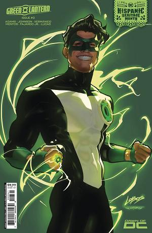 Green Lantern #3 CVR D VILLALOBOS HISPANIC HERITAGE MONTH cover