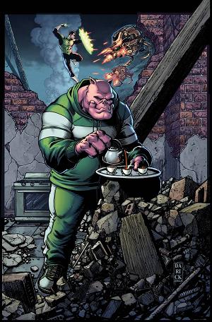 Green Lantern #2 CVR C CVR C DARICK ROBERTSON CARD STOCK cover