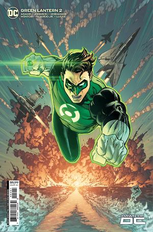 Green Lantern #2 CVR B CVR B TONY S DANIEL CARD STOCK cover