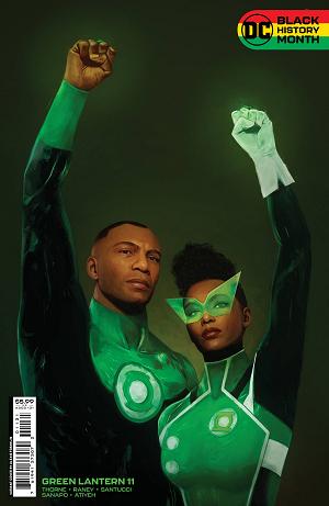 Green Lantern #11 CVR C CVR C FRANKLIN CARD STOCK cover