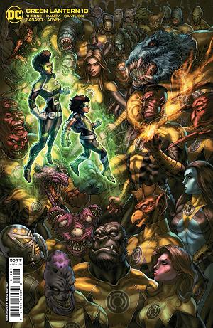 Green Lantern #10 CVR B CVR B QUAH CARD STOCK cover