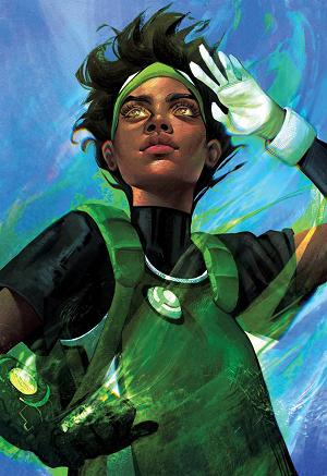 Green Lantern #8 CVR B CVR B NNEKA CARD STOCK cover