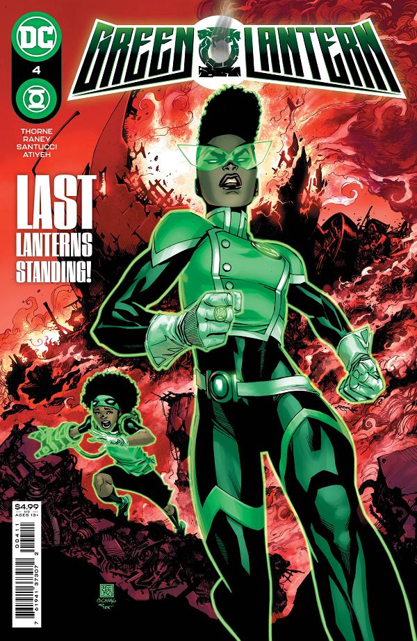 Green Lantern #4 CVR A CHANG cover