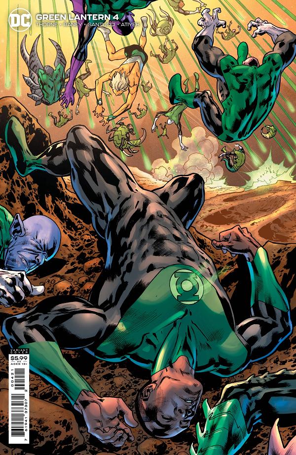 Green Lantern #4 variant cover