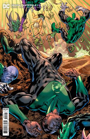 Green Lantern #4 CVR B CVR B CARDSTOCK HITCH cover