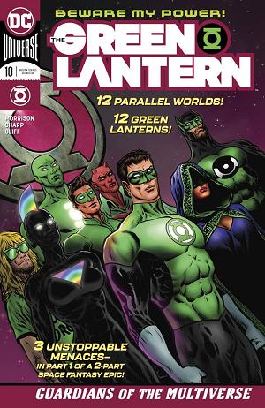 Green Lantern #10 cover