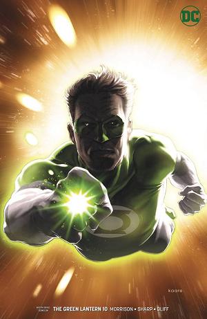 Green Lantern #10 CARD STOCK cover