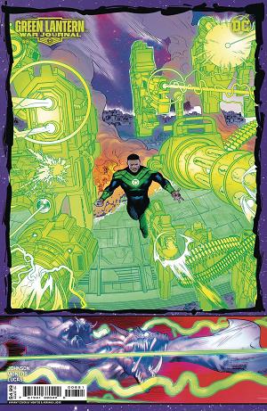 Green Lantern War Journal #8 CVR C MIRKO COLAK CSV cover