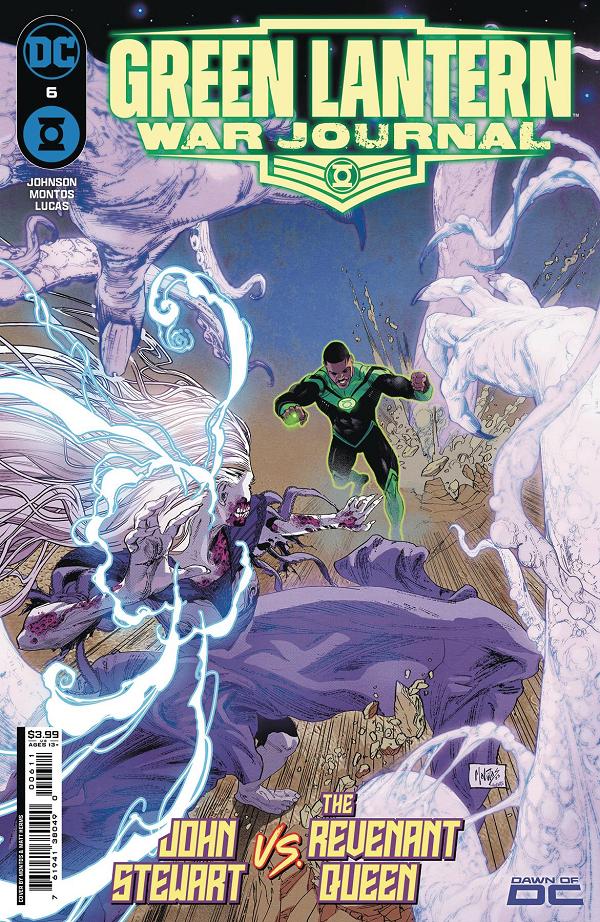 Green Lantern War Journal #6 CVR A MONTOS cover