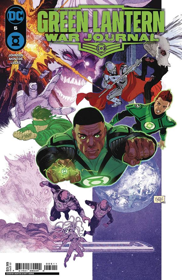 Green Lantern War Journal #5 CVR A TAJ TENFOLD cover