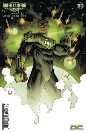 Green Lantern War Journal #4 CVR B DAVE JOHNSON CSV cover