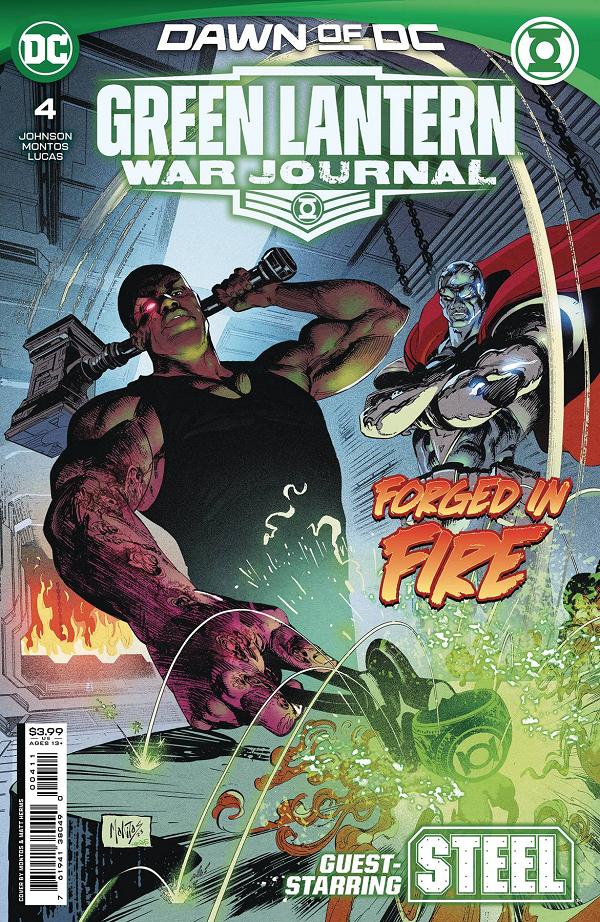 Green Lantern War Journal #4 CVR A MONTOS cover