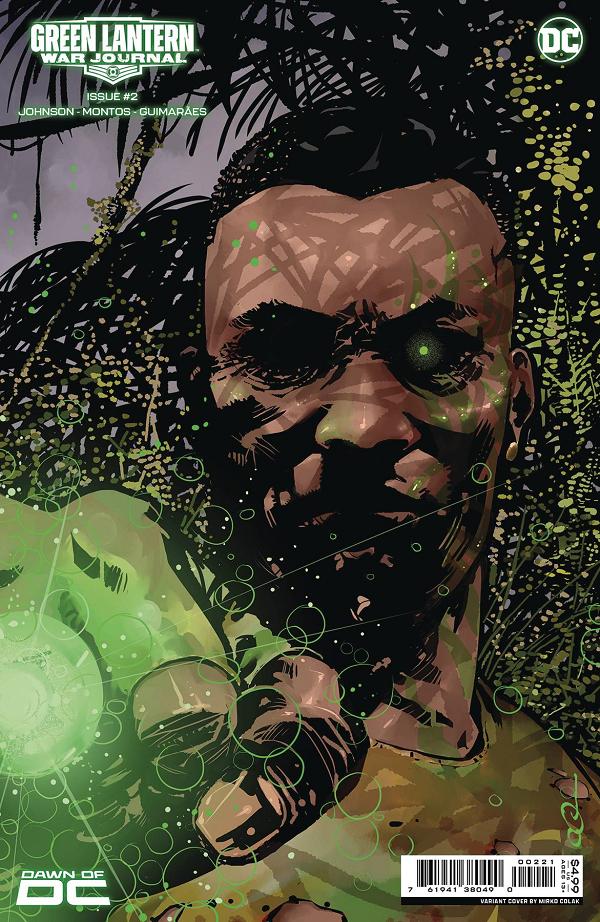 Green Lantern War Journal #2 CVR B CVR B MIRKO COLAK CS cover