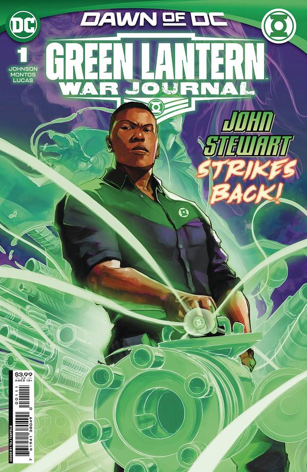 Green Lantern War Journal #1 CVR A TAJ TENFOLD cover