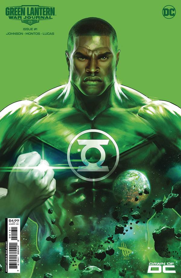 Green Lantern War Journal #1 CVR C DAVE WILKINS CSV cover