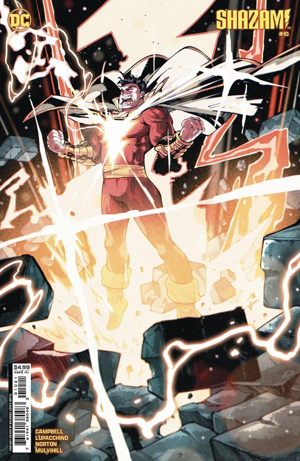 Shazam #10 CVR C RICARDO LOPEZ ORTIZ CSV cover